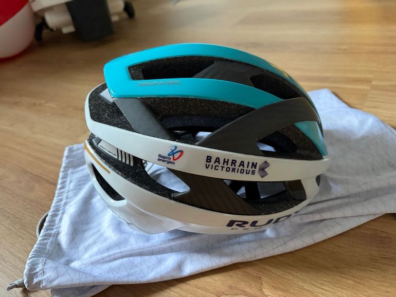 Used Rudy project Bahrain Victorious Helmet 2025 bike — image 5 of 7
