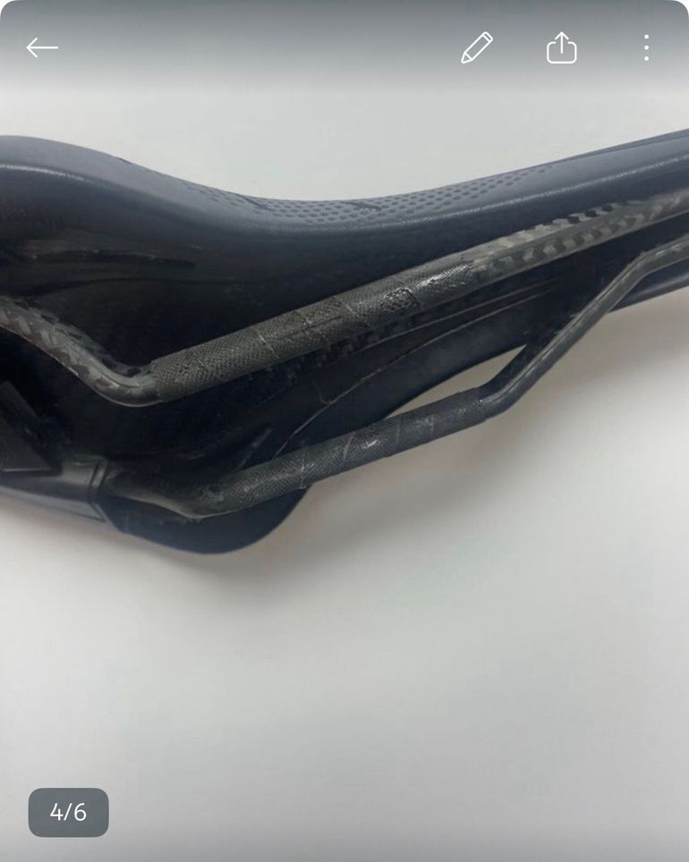Used Fizik Carbon Saddle 2023 bike — image 4 of 6