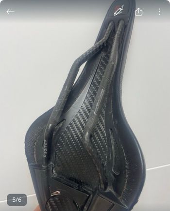 Used Fizik Carbon Saddle 2023 bike — image 5 of 6