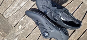 Brugt Van Rysel Full Carbon Cycling Shoes Size 42 bike