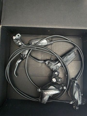 Used Sram Code R 4-piston Disc Brakes Front and Rear Brakes