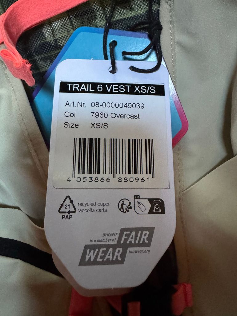 Käytetty Dynafit Gilet Trail 6 bike — kuva 3 / 4