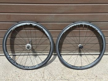 Used Fulcrum WH CPX 2.5 wheelset with tyres bike — image 6 of 8