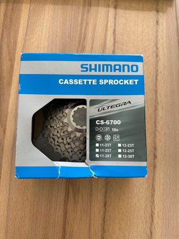Brugt Shimano Ultegra Cassette 11-28 10s CS-6700 bike