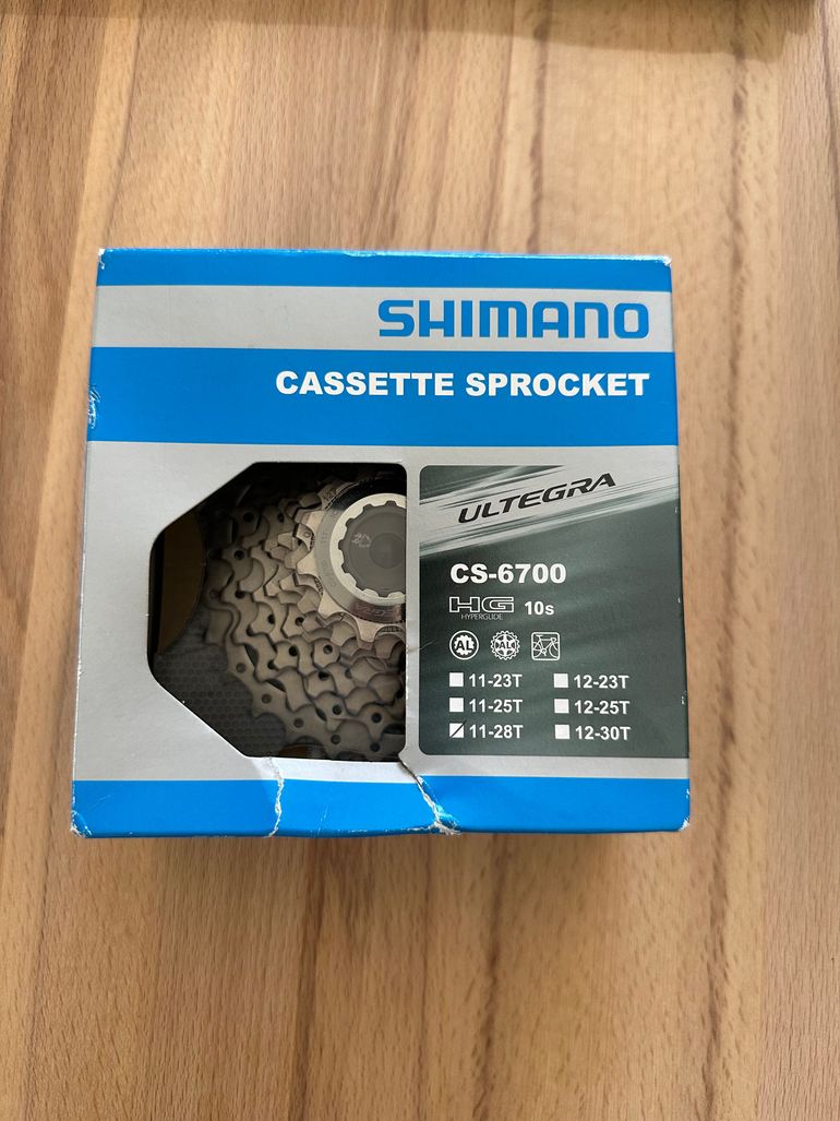 Brugt Shimano Ultegra Cassette 11-28 10s CS-6700 bike — billede 2 af 2