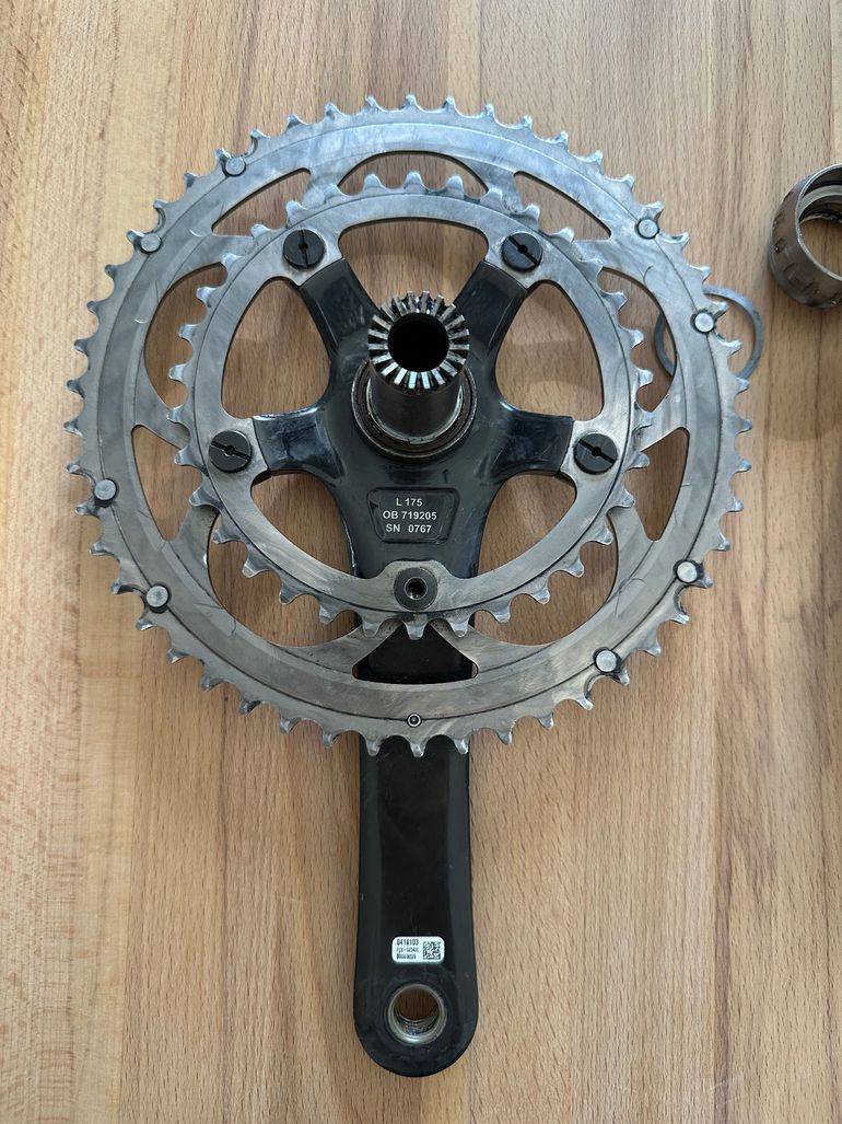 Used Campagnolo Kurbel Centaur Carbon 50/34 10fach bike — image 2 of 3