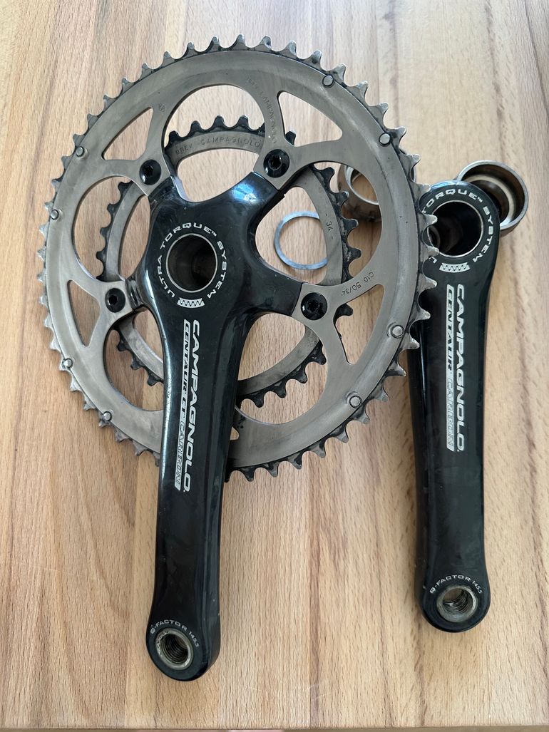 Used Campagnolo Kurbel Centaur Carbon 50/34 10fach bike — image 1 of 3