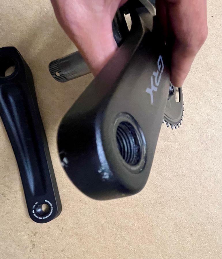Used Shimano GRX FC-RX610 Crankset 2x12 2025 bike — image 7 of 7