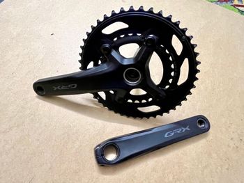 Used Shimano GRX FC-RX610 Crankset 2x12 2025 bike — image 2 of 7