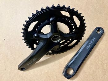 Used Shimano GRX FC-RX610 Crankset 2x12 2025 bike — image 3 of 7