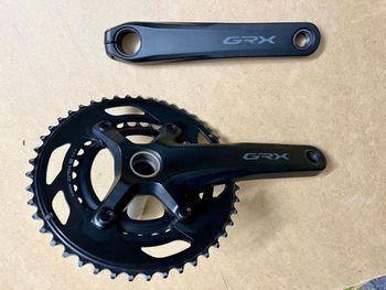 Used Shimano GRX FC-RX610 Crankset 2x12 2025 bike — image 4 of 7