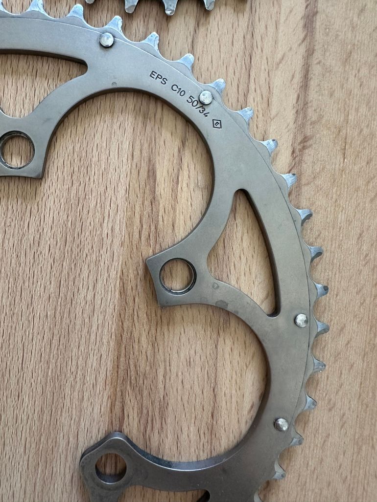 Brugt Campagnolo Kettenblätter 50/34 bike — billede 4 af 4