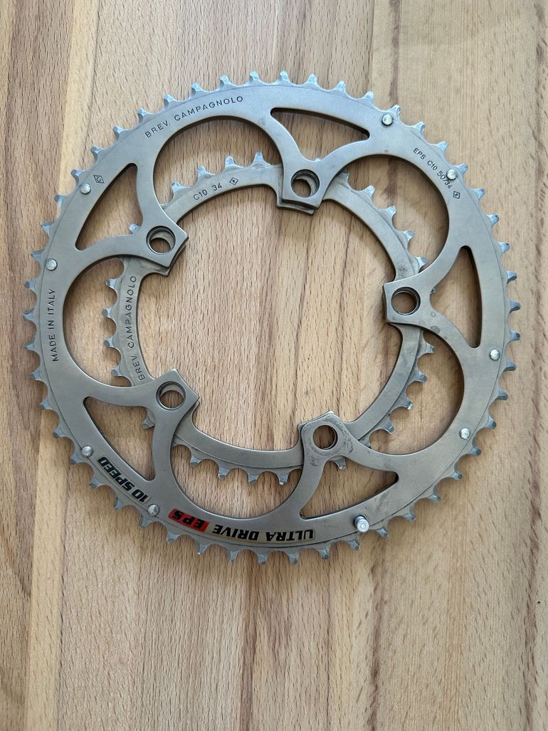 Brugt Campagnolo Kettenblätter 50/34 bike — billede 1 af 4