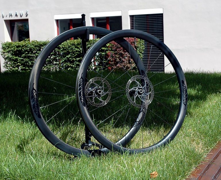 Used EXTRALITE CyberDisc Cyber-Disc 339 Laufradsatz/39mm/nur 1070(!)g/UVP 1999, --/TOP bike — image 3 of 12