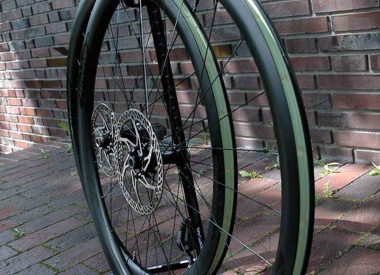Used EXTRALITE CyberDisc Cyber-Disc 339 Laufradsatz/39mm/nur 1070(!)g/UVP 1999, --/TOP bike — image 6 of 12