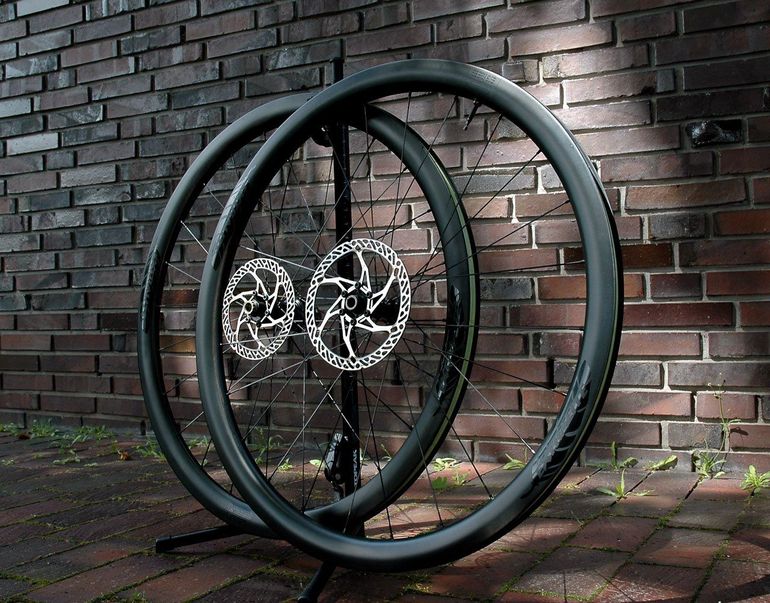 Used EXTRALITE CyberDisc Cyber-Disc 339 Laufradsatz/39mm/nur 1070(!)g/UVP 1999, --/TOP bike — image 1 of 12
