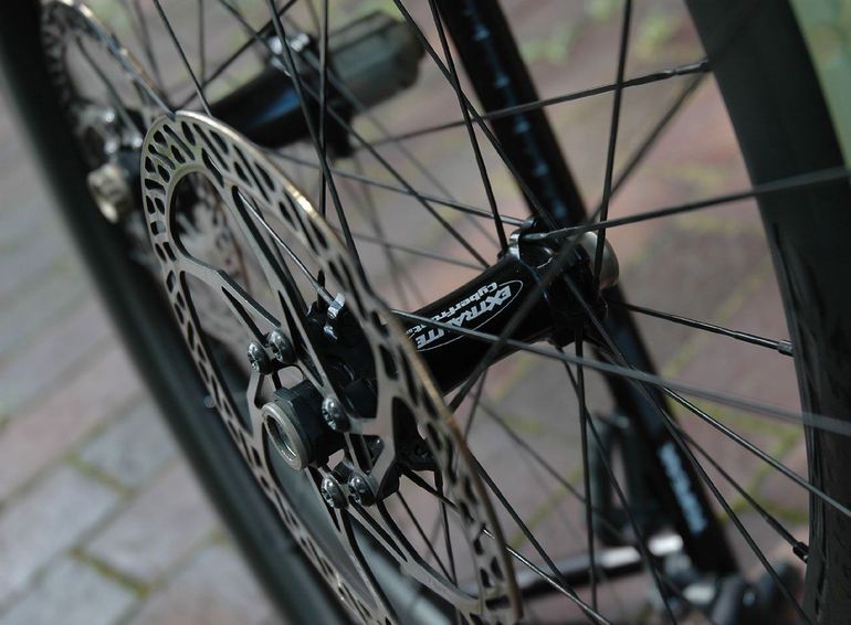 Used EXTRALITE CyberDisc Cyber-Disc 339 Laufradsatz/39mm/nur 1070(!)g/UVP 1999, --/TOP bike — image 7 of 12