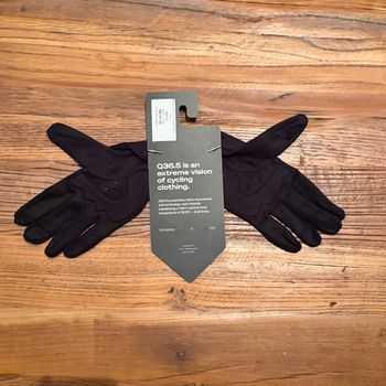 Used Q36.5 Adventure Gloves Long Fingers Navy L// NEW!! 50% OFF!! 2025 bike