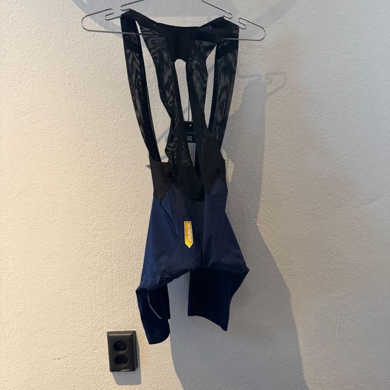 Used Q36.5 Dottore Clima Bib Shorts Navy Blue XS// NEW!! 50% OFF!! 2025 bike — image 2 of 2