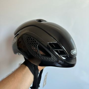 Brugt ABUS Gamechanger Shiny Black Helmet size S Cycling Accessories