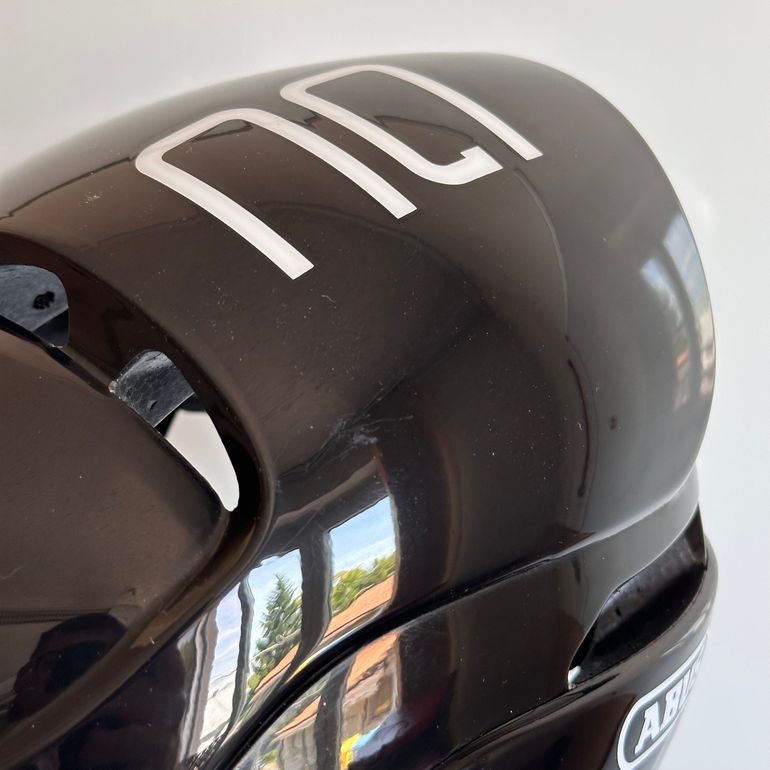 ABUS Gamechanger Shiny Black Helmet size S bike d'occasion — image 9 sur 12