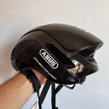 ABUS Gamechanger Shiny Black Helmet size S bike d'occasion — image 6 sur 12