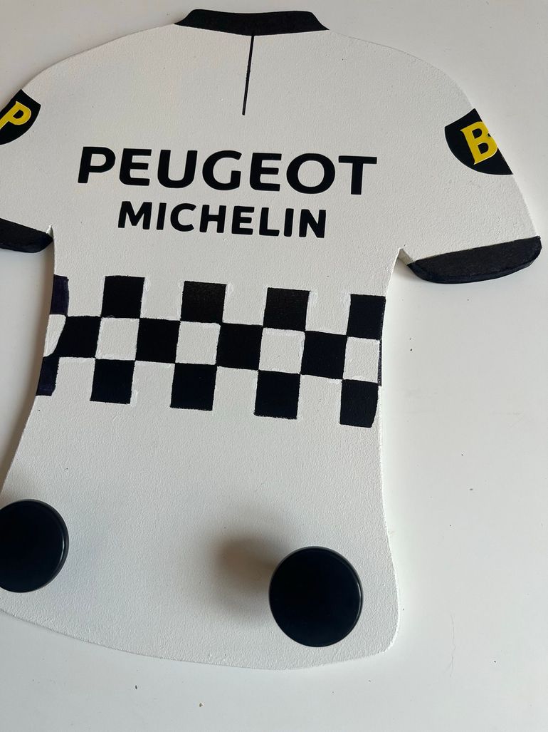 Brugt sans marque Porte-Manteau Maillot Vintage Bernard Thévenet 2026 bike — billede 5 af 7