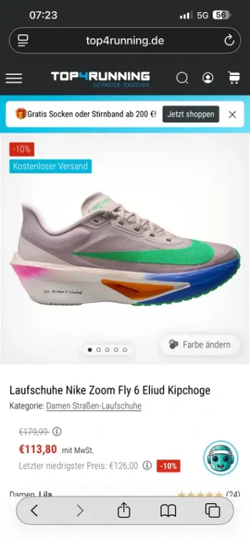 Nike Zoom Fly 6 bike d'occasion — image 6 sur 6