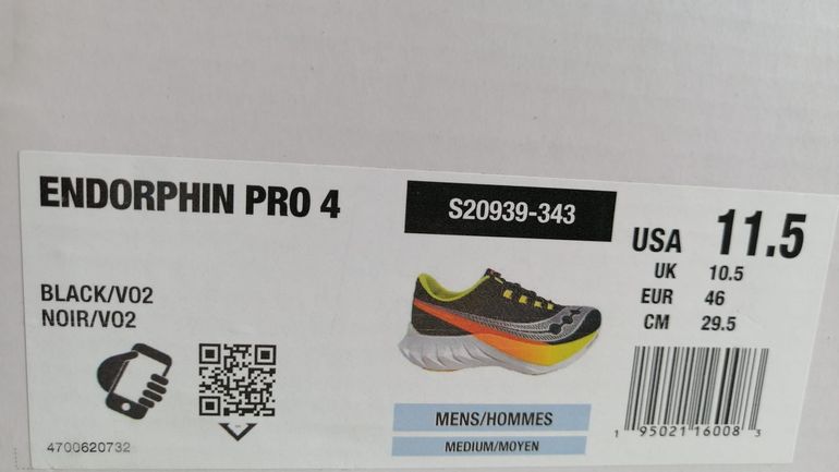 Gebrauchtes Saucony endorphin pro 4 2025 bike — Bild 6 von 6
