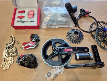 Used Sram Rival etap AXS 2x12 Groupset bike