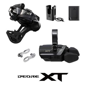 Używany Shimano DEORE XT Di2 M8250 Schelle GS 2026 Drivetrain & Pedals