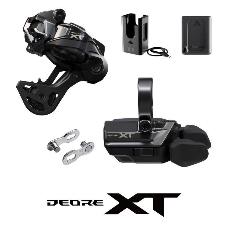 Gebrauchtes Shimano DEORE XT Di2 M8250 Schelle GS 2026 Drivetrain & Pedals