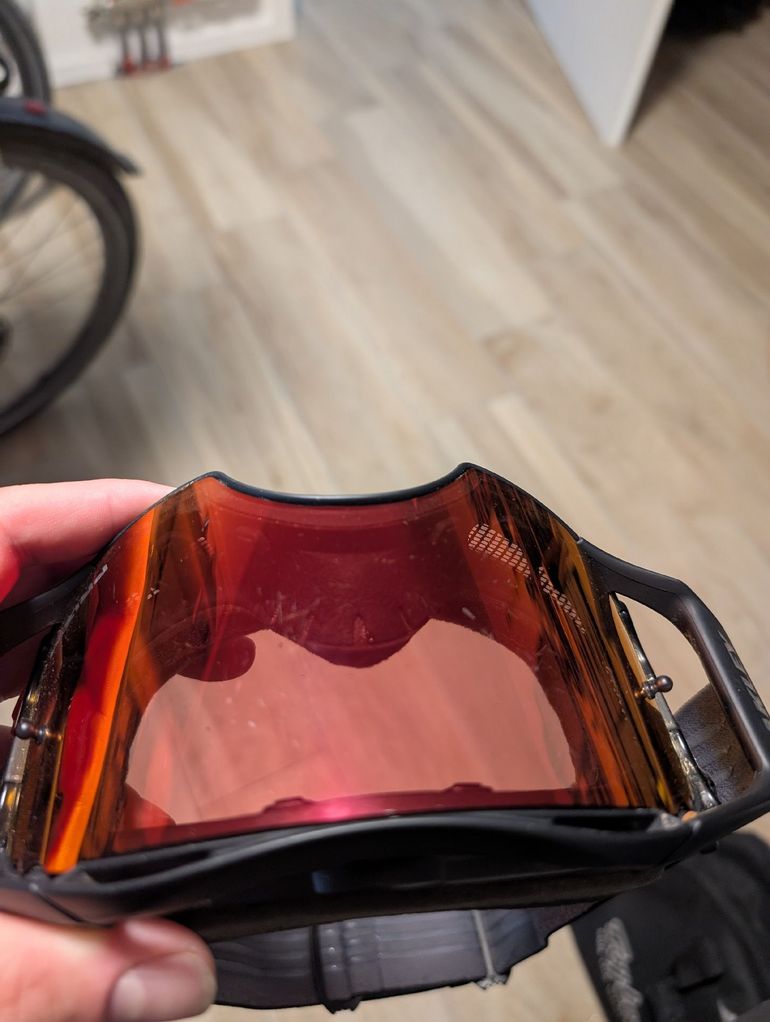 Used Oakley Airbrake MTB Goggles with Prizm MX Lenses bike — image 3 of 3