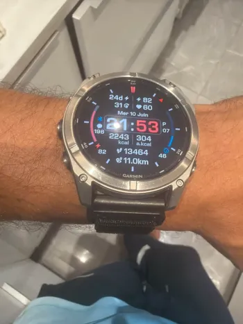 Used Garmin fenix 8 51mm bike