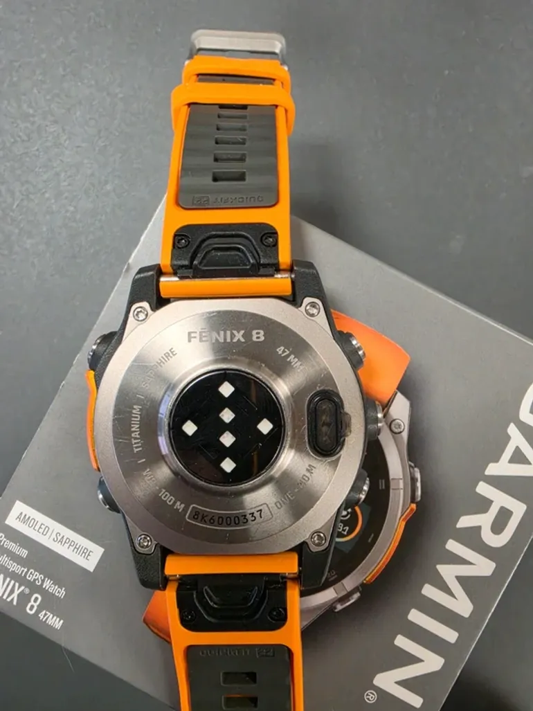 Used Garmin Fenix 8 47 mm bike — image 2 of 4