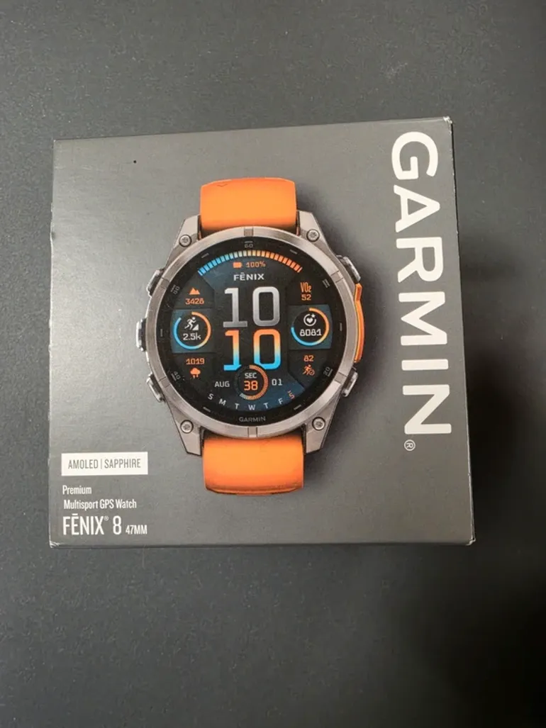 Used Garmin Fenix 8 47 mm bike — image 4 of 4