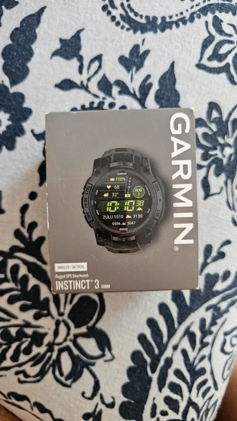 Used Garmin Instinct 3 Amoled/Tactical bike — image 1 of 4