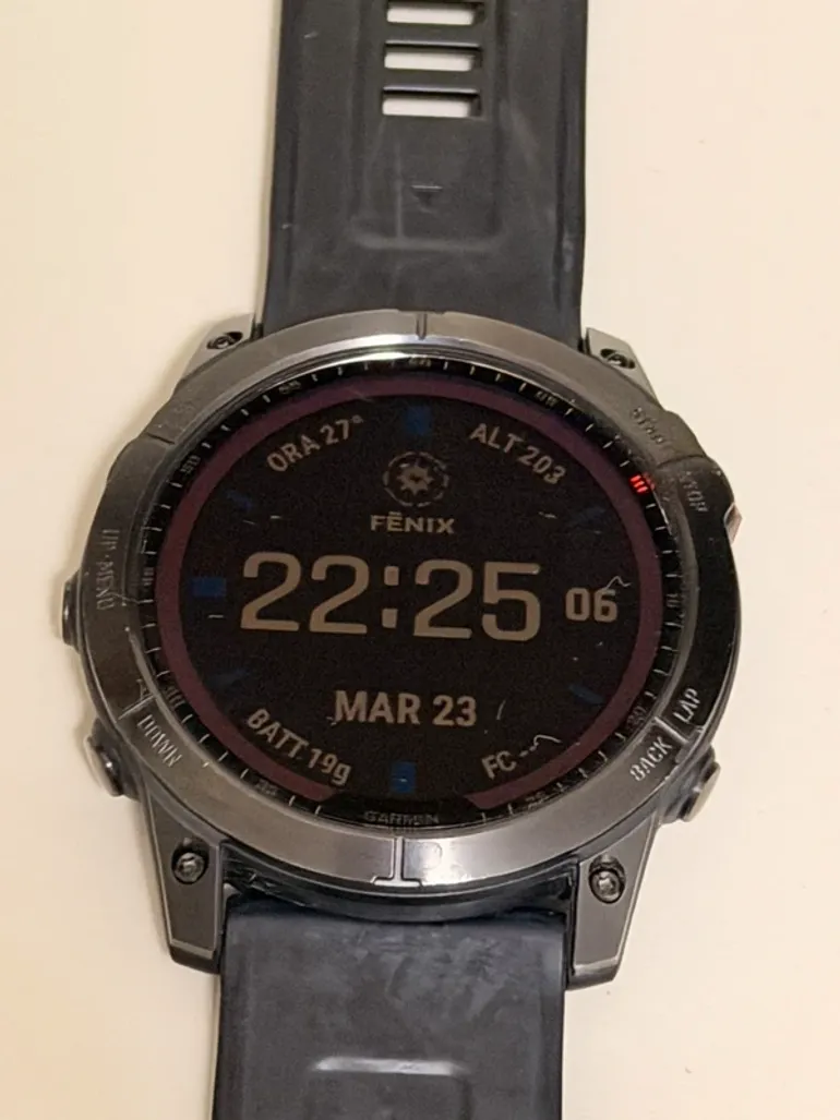 Used Garmin Fenix 7X solar bike — image 5 of 5