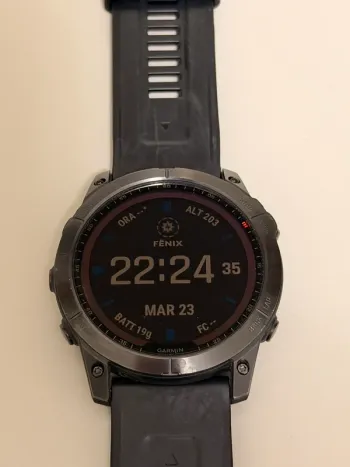 Used Garmin Fenix 7X solar bike — image 3 of 5