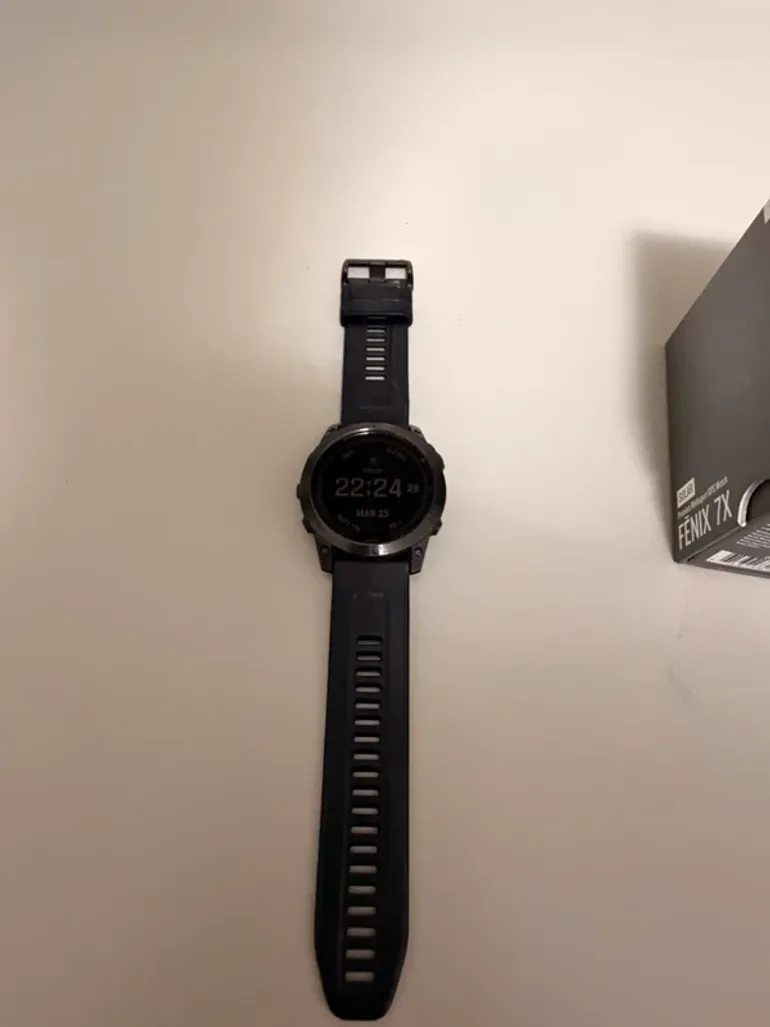 Used Garmin Fenix 7X solar bike — image 2 of 5