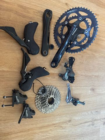 Tweedehands Shimano Tiagra 4720/4700 2x10fach hydraulisch 2025 Groupset