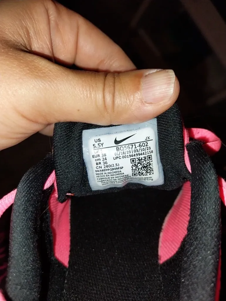 Nike Baskets roses bike d'occasion — image 3 sur 7