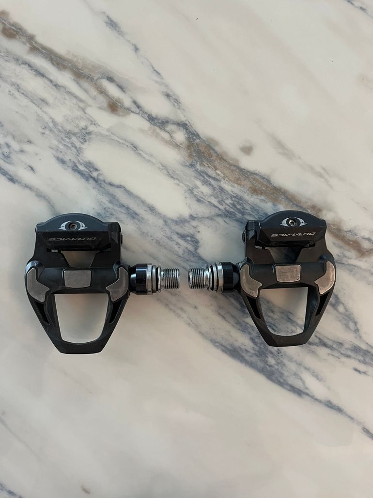 Used Shimano Dura-Ace PD-R9100 Road Pedals bike — image 1 of 2