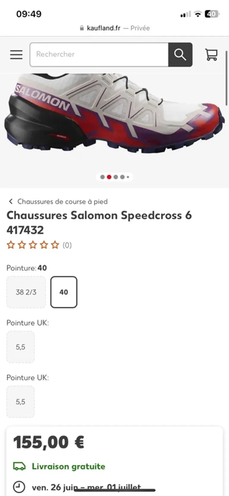 Brugt Salomon Speedcross 6 bike — billede 10 af 10