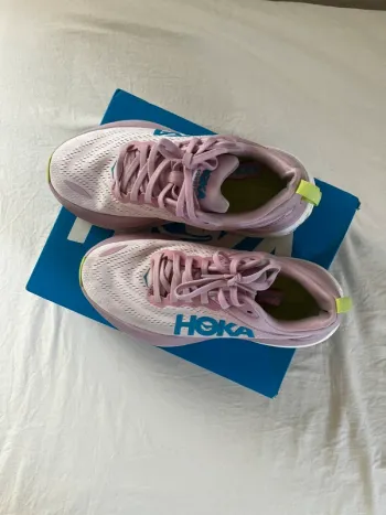 Hoka sportschoenen roze mt 37, 5 bike usato — immagine 5 di 5