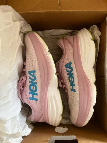 Hoka sportschoenen roze mt 37, 5 bike usato — immagine 2 di 5