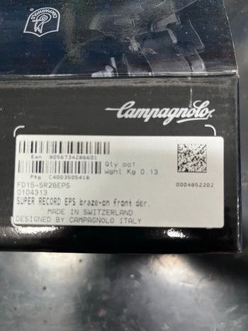 Použité Campagnolo Super Record EPS Front Derailleur 2023 bike — obrázek 3 z 6