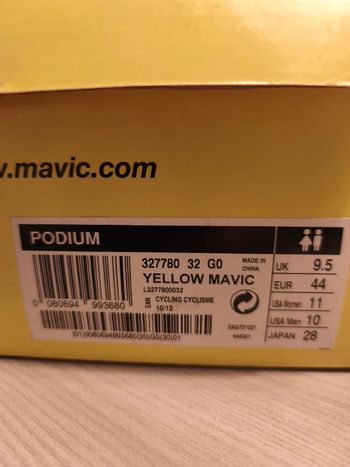 Mavic PODIUM YELLOW 2019 bike usato — immagine 9 di 10