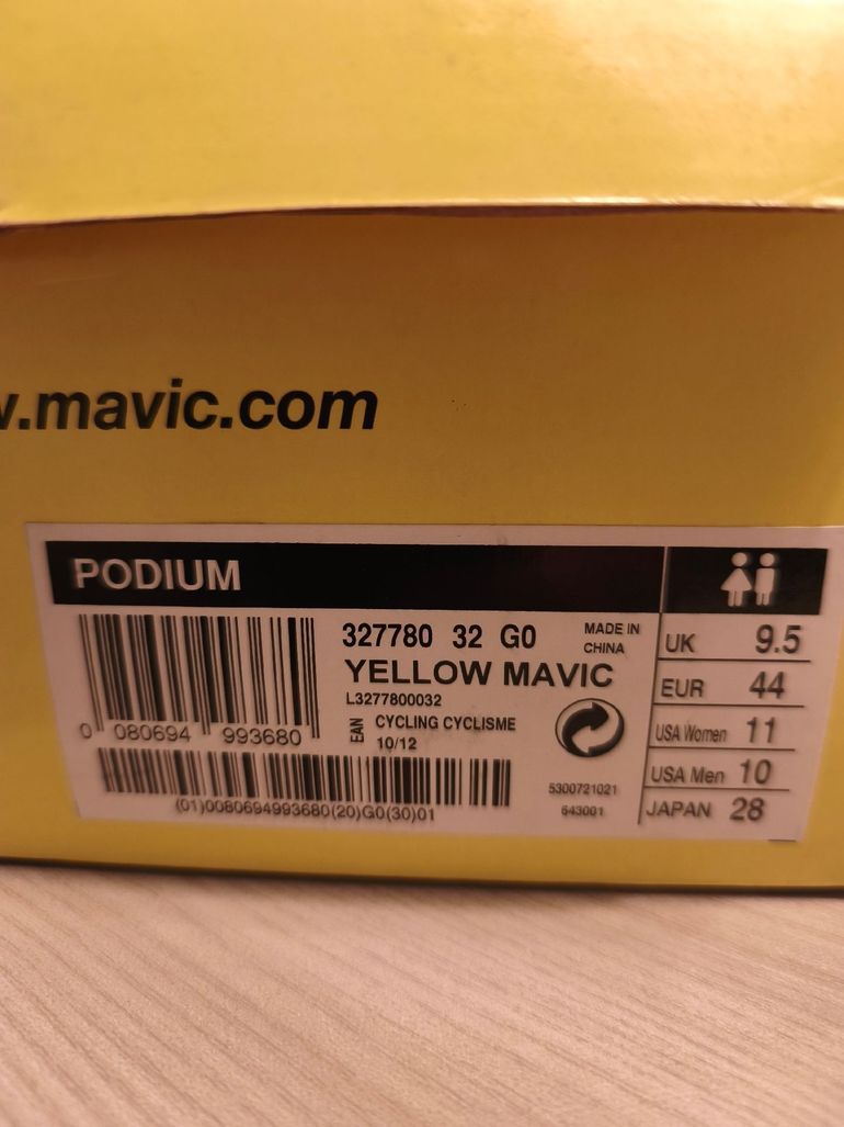 Mavic PODIUM YELLOW 2019 bike usato — immagine 9 di 10