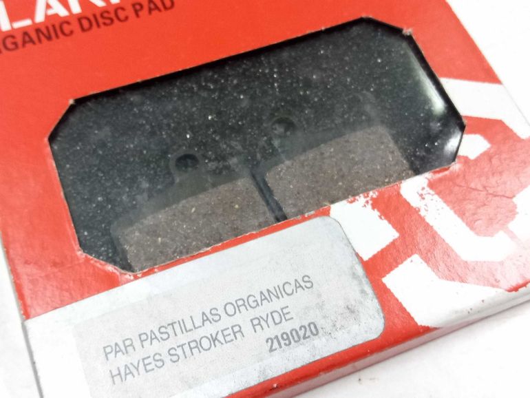 Used clarks pastillas para frenos de disco Hayes Stroker, orgánica bike — image 2 of 2